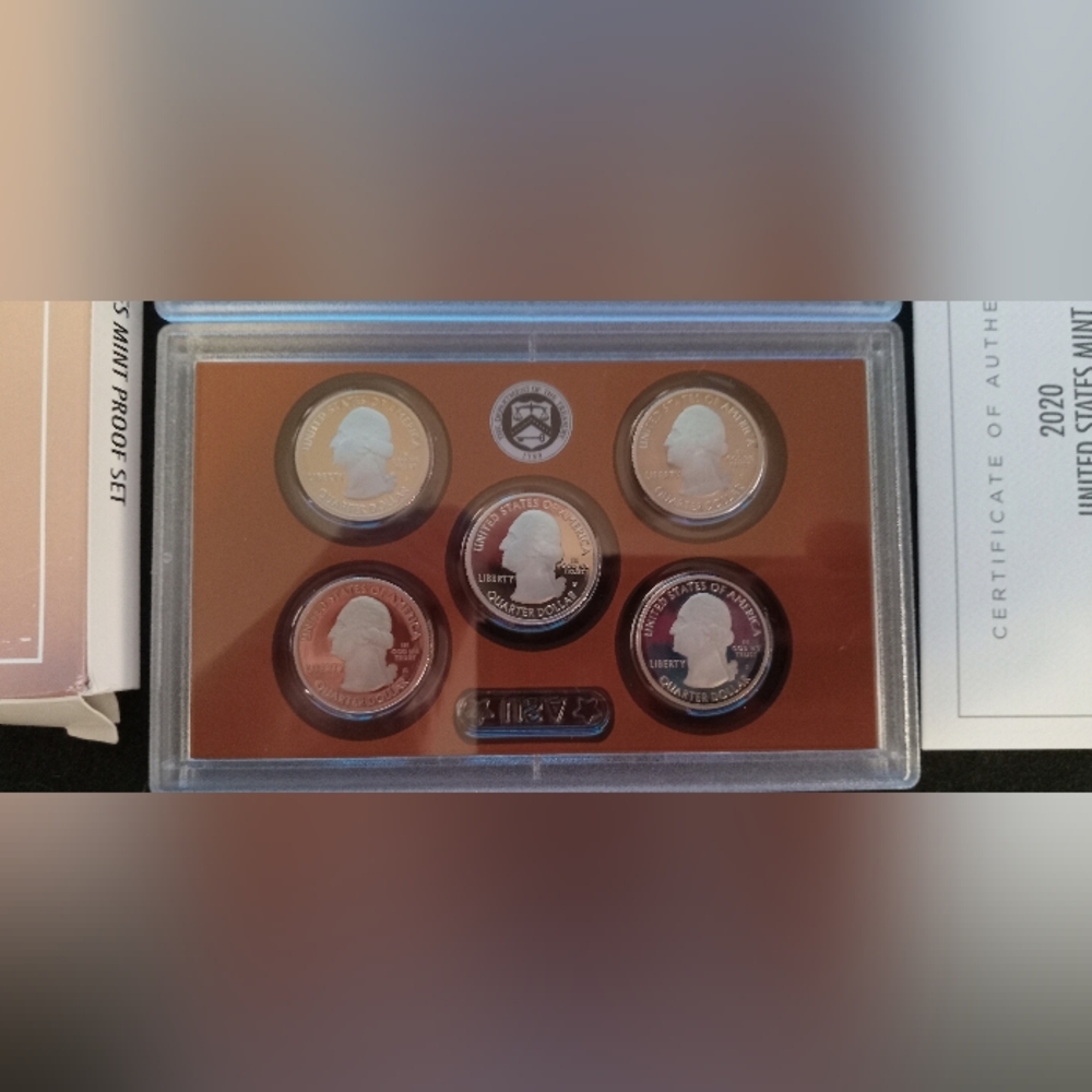 United States Mint 2020 Proof Set - Silver Tones - Picture 4 of 6